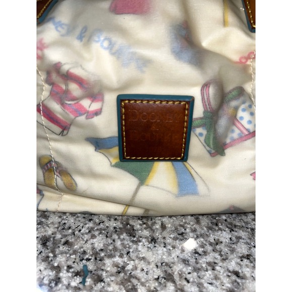 Dooney & Bourke Miami Summertime Beach Days Small Duffle Weekender Bag - Picture 3 of 16